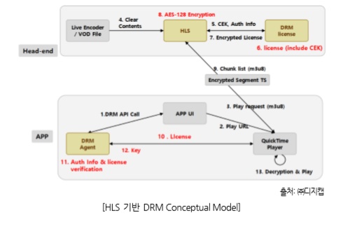 HLS 기반 DRM Conceptual Model